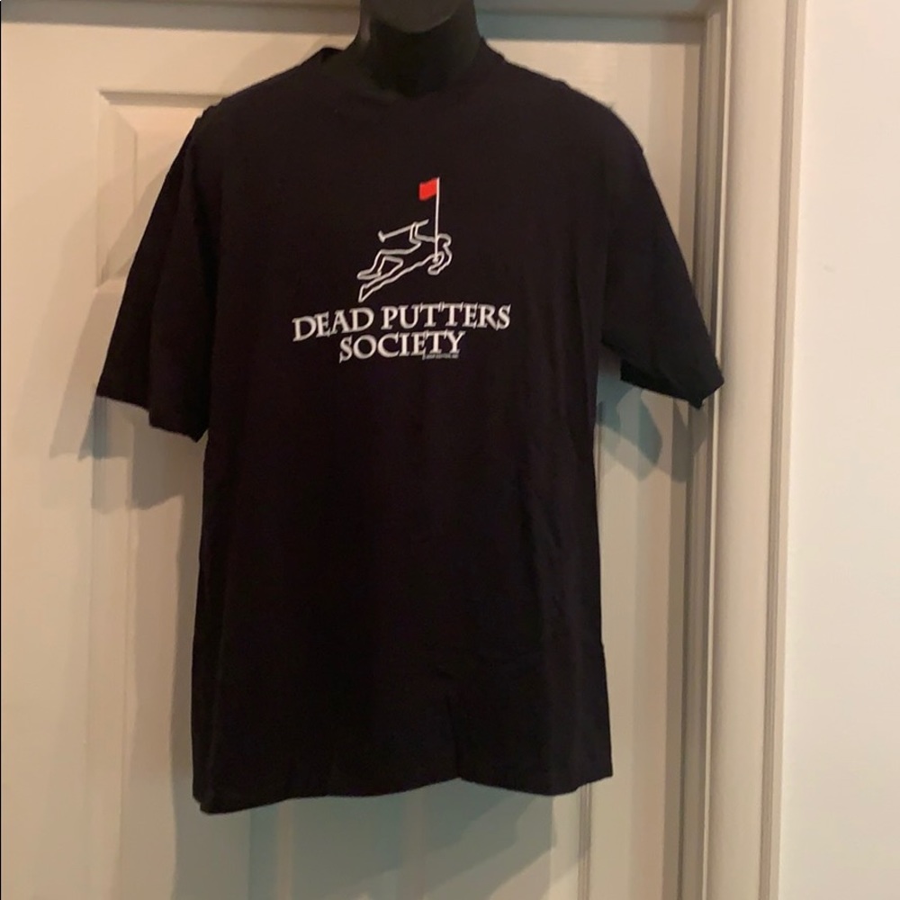 Dead Putter Society funny golf t-shirt